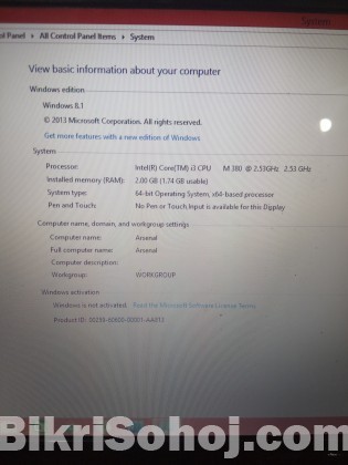 Acer aspire core i3 laptop